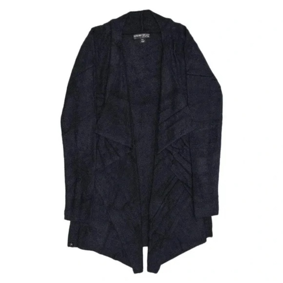 NWT BAREFOOT DREAMS Black Bamboo Chic Lite Calypso Wrap - Picture 2 of 6